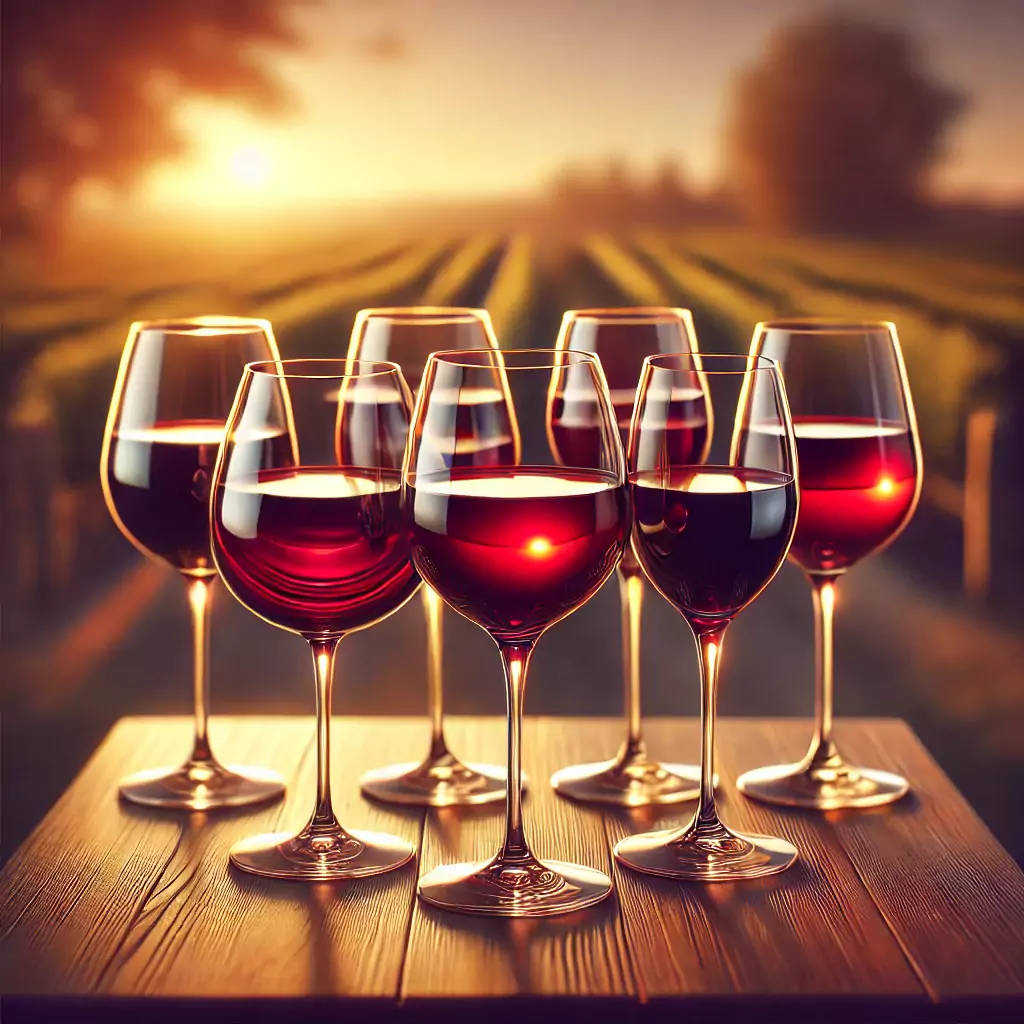 tipos de vino tinto, types of red wine