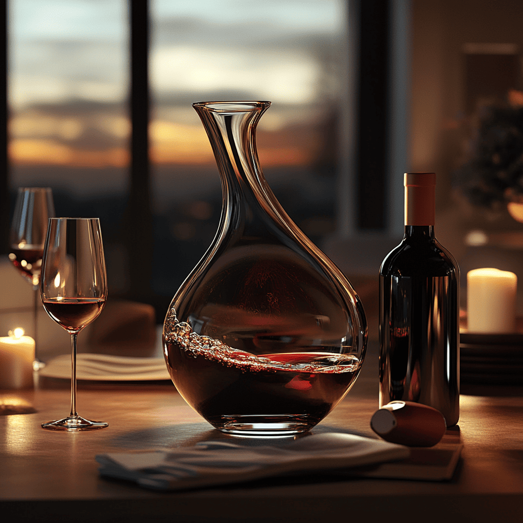 decantador de vino